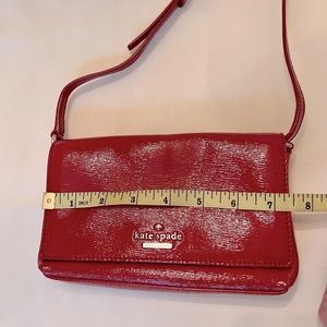 Kate Spade Patent Red Crossbody